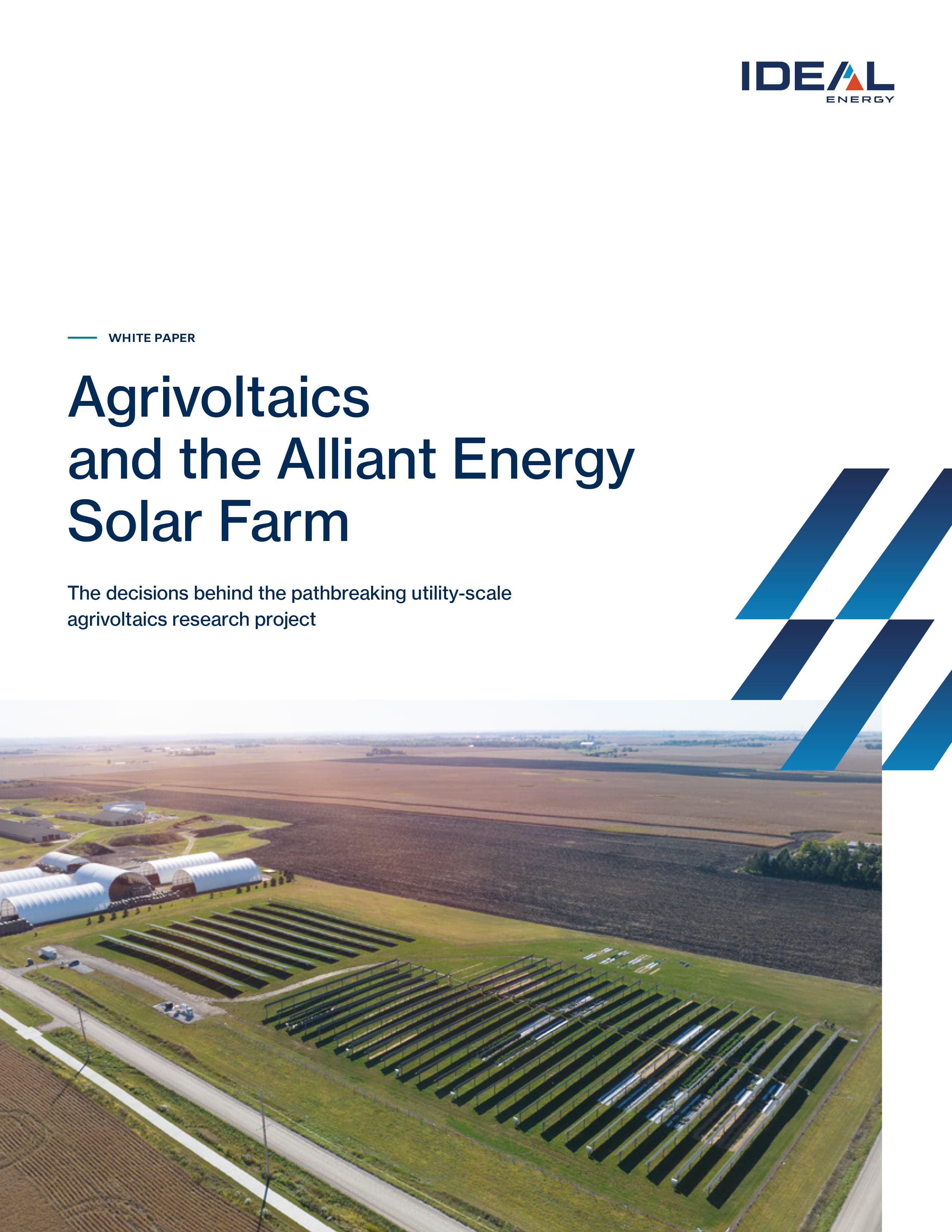 <span class="text-orange">Agrivoltaics</span> & the Alliant Energy Solar Farm White Paper