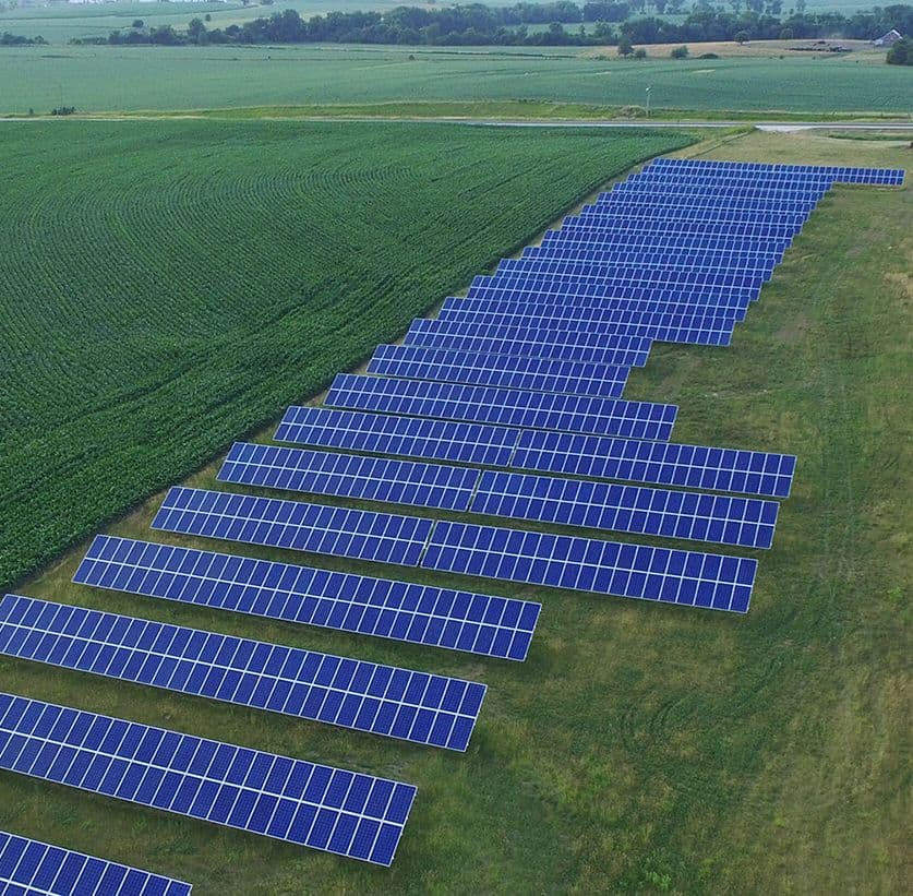 Iowa Government Solar